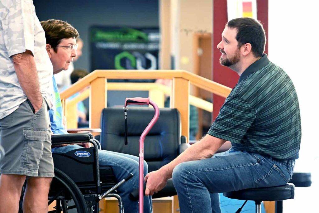 Contact friendly therapists