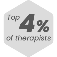 staff is top 4% of therapists