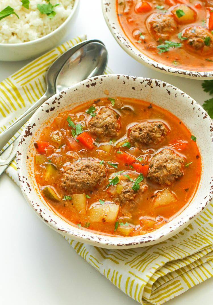A Healthy Meal Prep Idea- Albondigas Soup