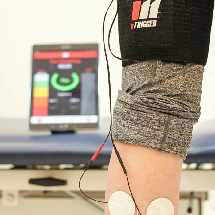 mTrigger biometrics leg testing